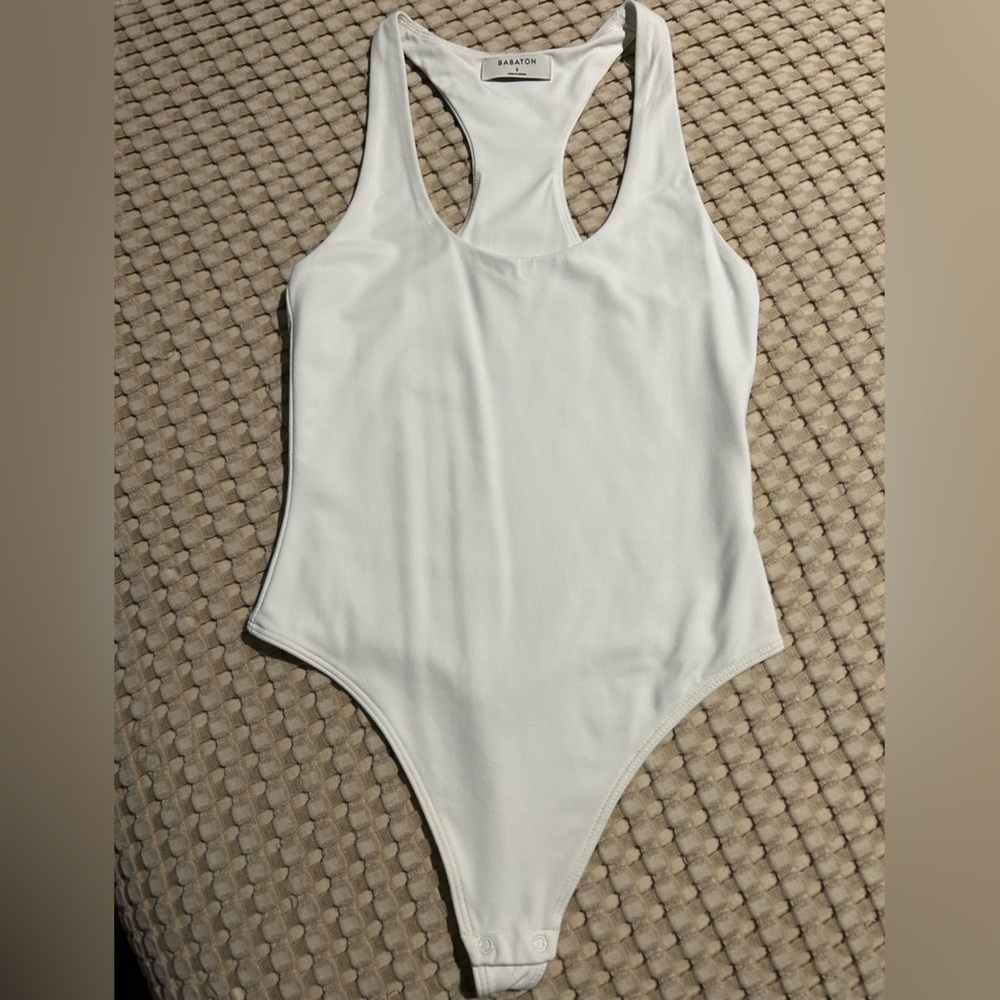 Aritzia White Bodysuit
